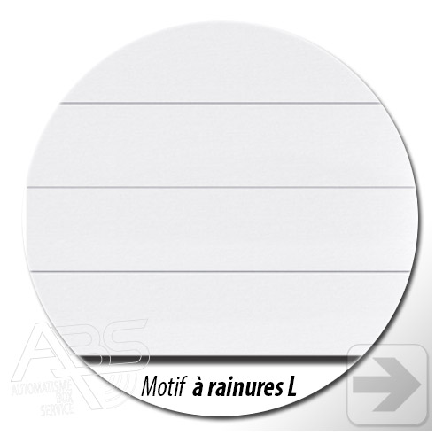 Sectionnelles à rainures L